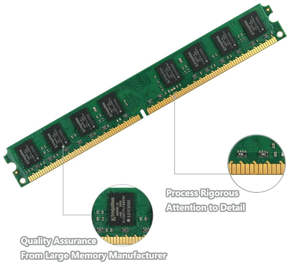 Kingston Memoria Ram Kit Deskt - Ddr2 Ram review and price