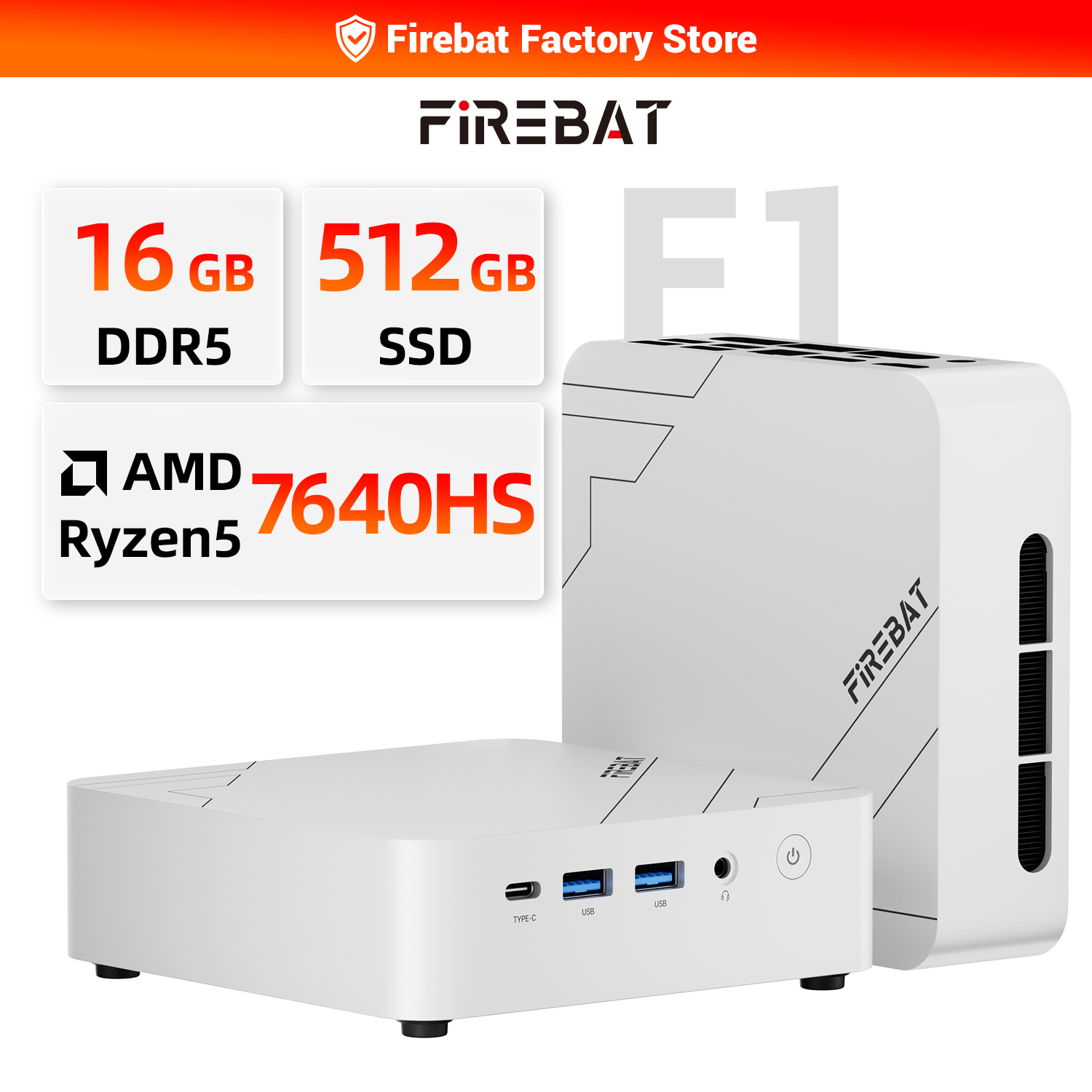 FIREBAT F1 MINI PC AMD Ryzen 5 - Ram Memory Module review and price