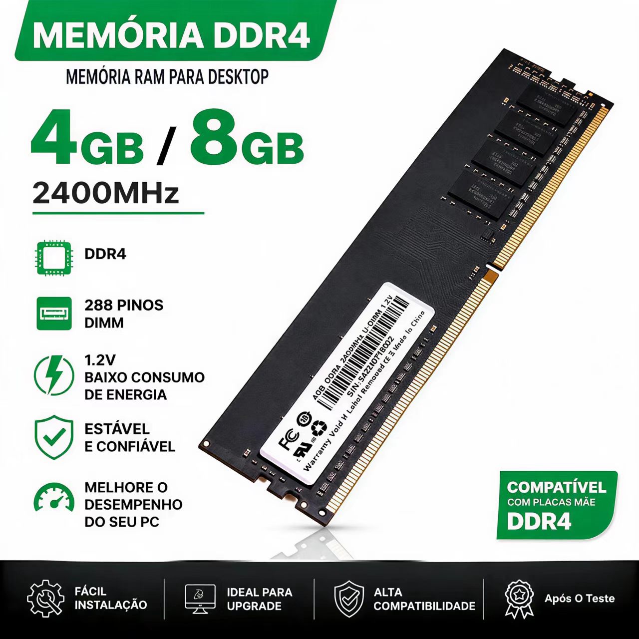 DDR4 RAM 4GB 8GB 2400MHz Deskt - Ddr4 3200 16Gb review and price