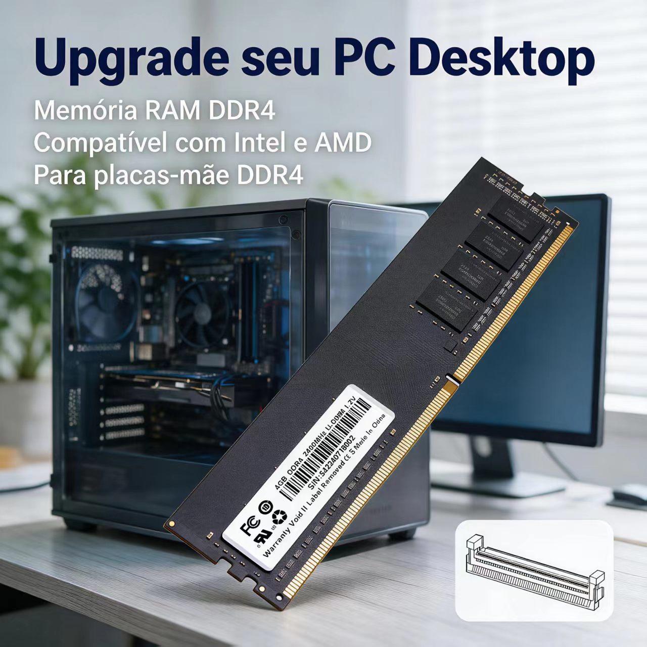 DDR4 RAM 4GB 8GB 2400MHz Deskt - Ddr4 3200 16Gb review and price