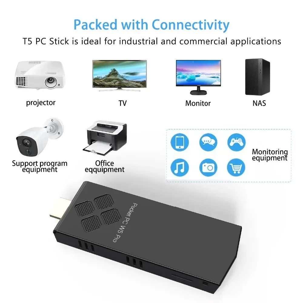 T5/W5 PRO Mini PC Windows 10 H - Ram Memory Module review and price