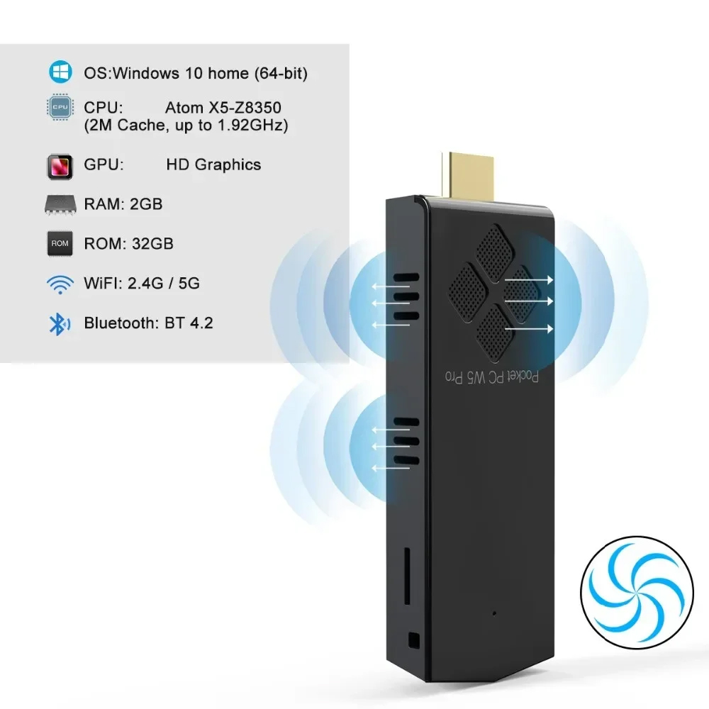 T5/W5 PRO Mini PC Windows 10 H - Ram Memory Module review and price